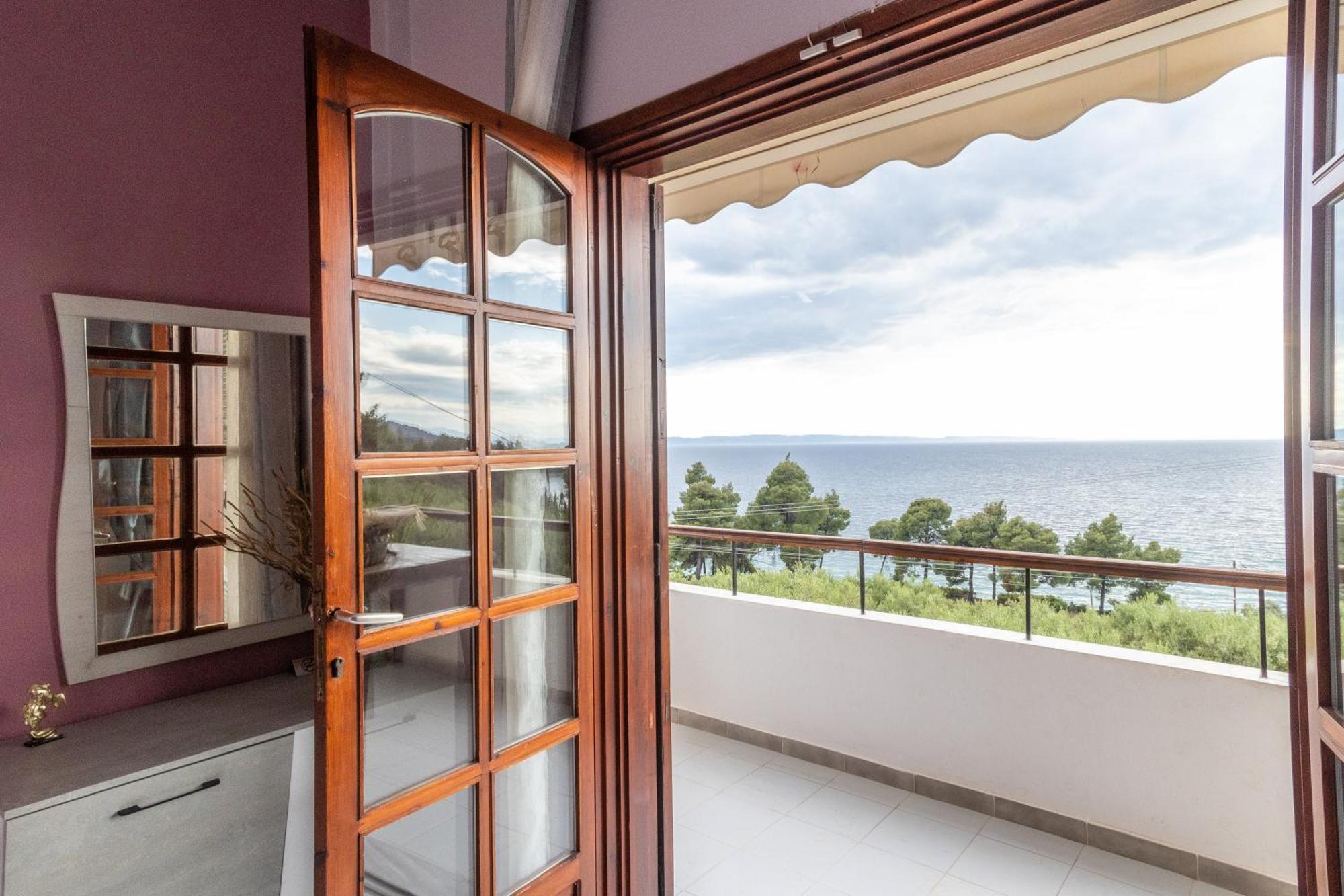 Апартаменты House Panorama Sea View Неос-Мармарас Экстерьер фото