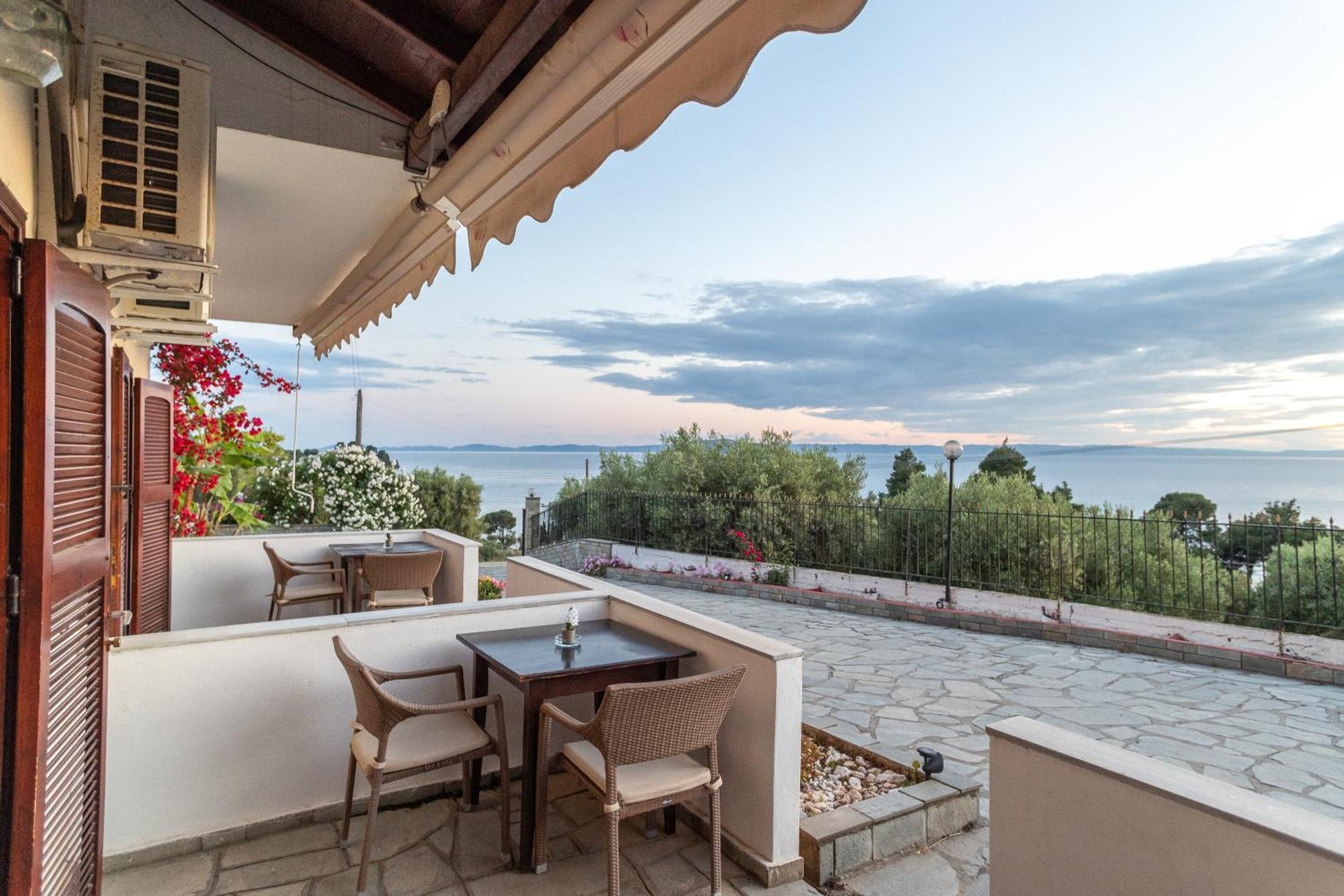 Апартаменты House Panorama Sea View Неос-Мармарас Экстерьер фото